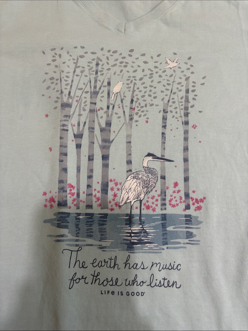 LADIES LIFE IS GOOD CRUSHER TEE - Picture 2 of 7